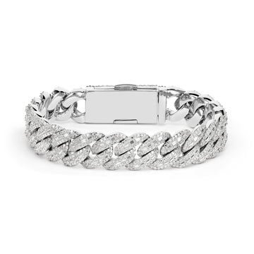 14mm Baguette Cuban Bracelet