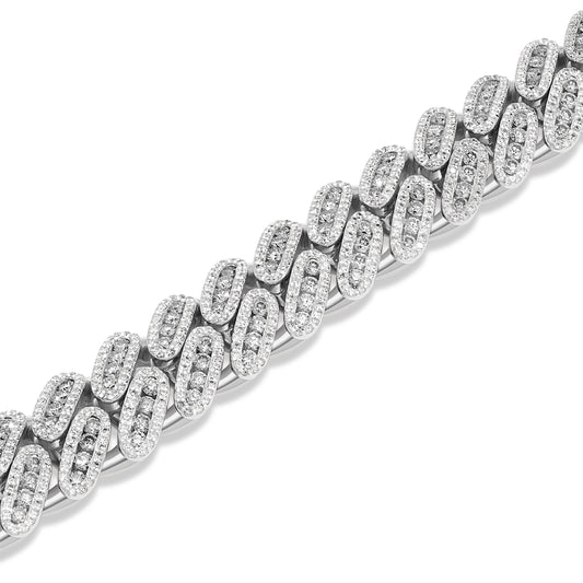 14mm 3D Cuban Bracelet