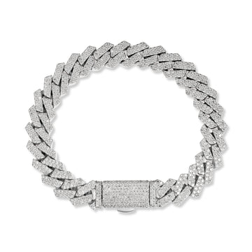 10mm Prong Cuban Bracelet