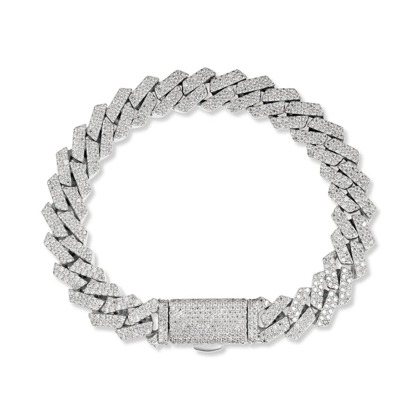 10mm Prong Cuban Bracelet