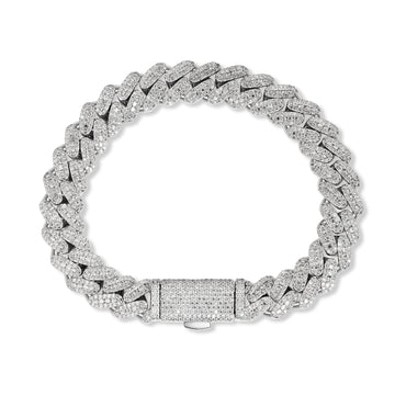 10mm 3D Cuban Bracelet