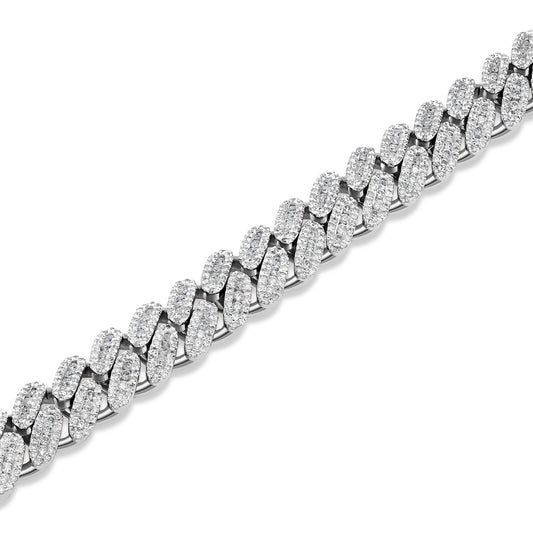 10mm 3D Cuban Bracelet