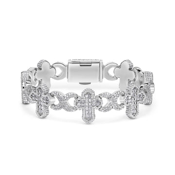 Infinity Cross Link Bracelet