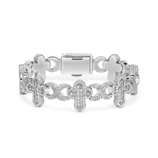 Infinity Cross Link Bracelet
