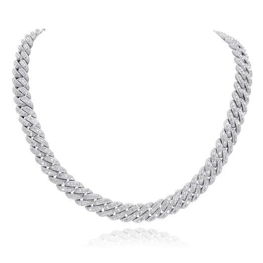 14mm Baguette Cuban Chain