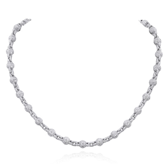 Large Beaded Ball Chain