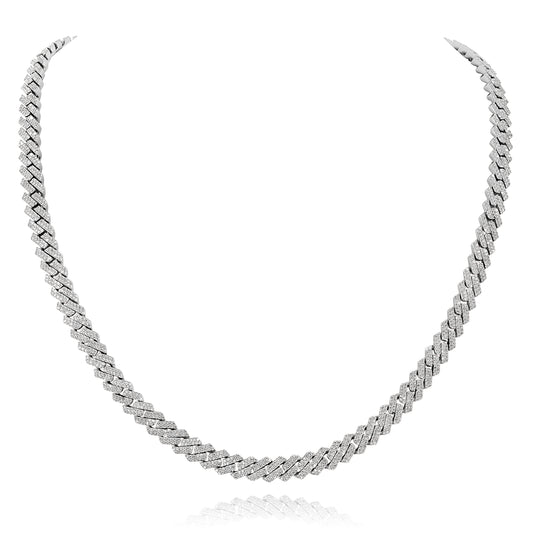 8mm Prong Cuban Chain