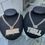 $3500 Custom Pendant and Cuban Chain Bundle