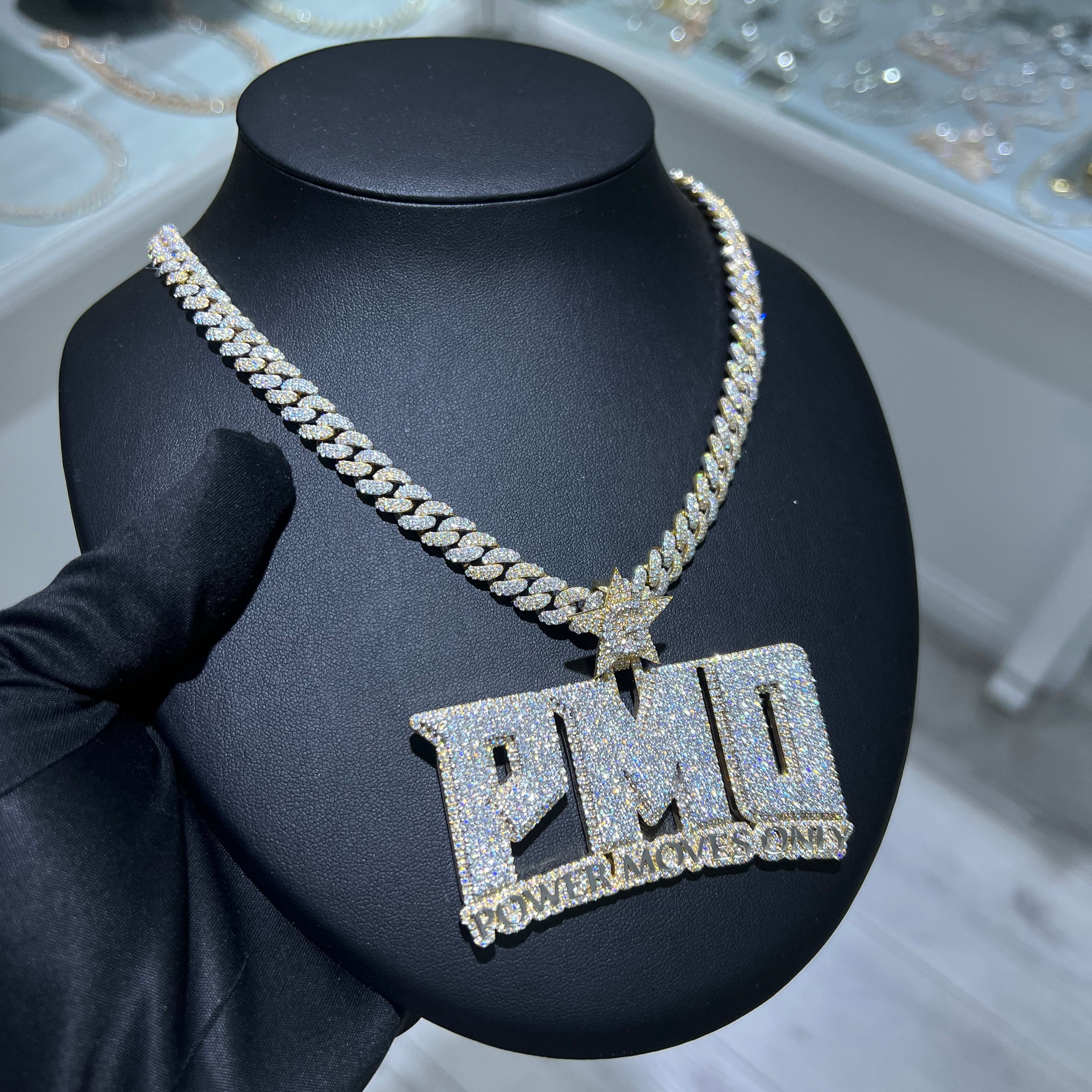 $2500 Custom Pendant and 8mm Cuban Chain Bundle – TTB Jewelry