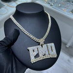 $2250 Custom Pendant and 8mm Cuban Chain Bundle